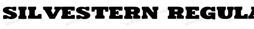 Silvestern Regular字体转换